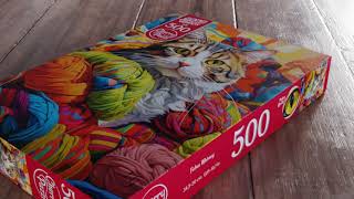 Puzzle 500d. Cherry Pazzi Kočičí rozmar