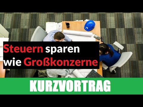 Steuern sparen wie Großkonzerne