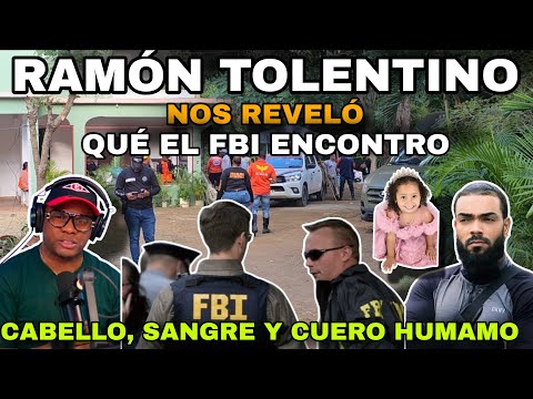 TOLENTINO REVEALED TO US THAT THE (FBI) FOUND HAIR, BLOOD, AND HUMAN SKIN