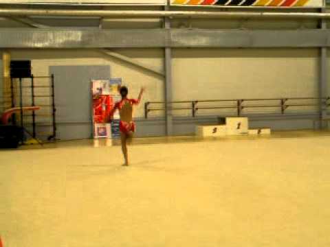 Jelizaveta Gamalejeva hoop Latvian Championship 2010