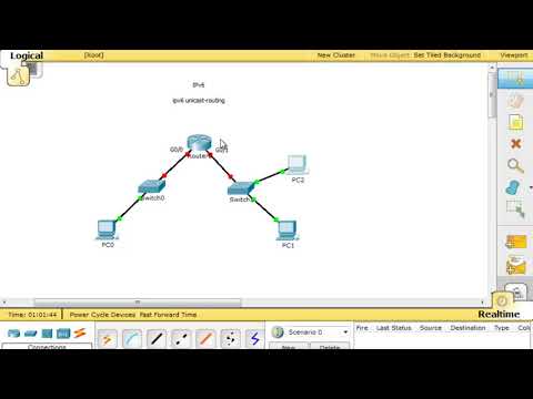 Basic IPv6 addressing with Packet Tracer 6 0   Part 1