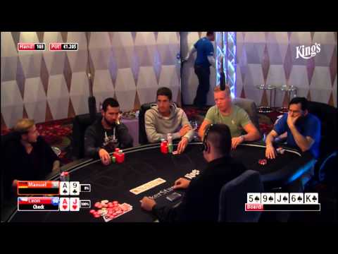 CASH KINGS E24 3/3 - DE - NLH 5/10 ante 5 - Live cash game poker show - Leon Tsoukernik
