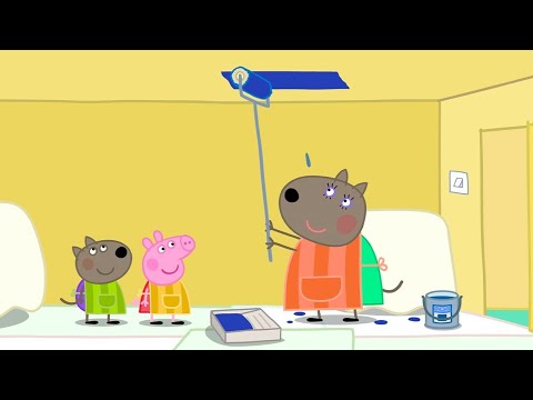Metamorfoza sypialni pirata | Peppa Pig Asia 🐽 Odcinki Peppa Pig w języku angielskim