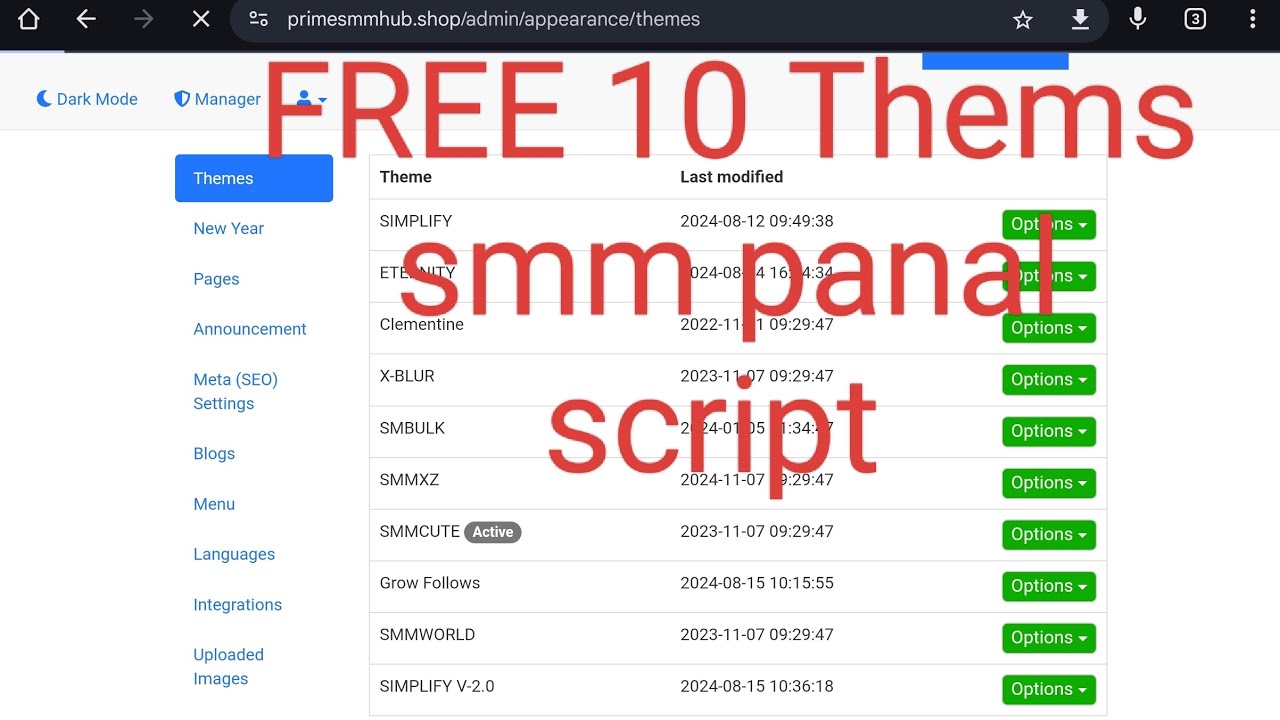 Free SMM Panel Script Download | SMM Panel Installation Guide (2025)( 10 in 1 smm panal script)