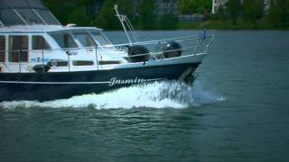 preview picture of video 'Yachtcharter Mecklenburger Seenplatte'