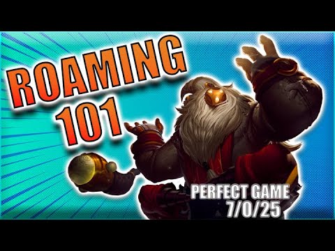 ROAMING 101 (Perfect Bard Game) | Grandmaster Support Gameplay | ShepGG