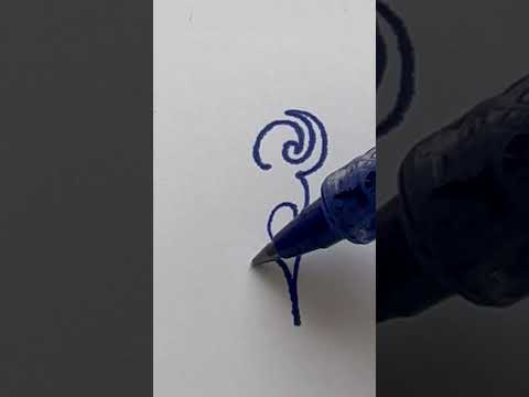 Probando nuevos trazos para garabatear