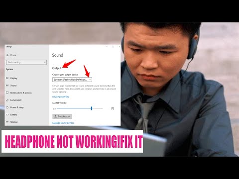 Headphone/Earphone jack not working windows 10!!Here...