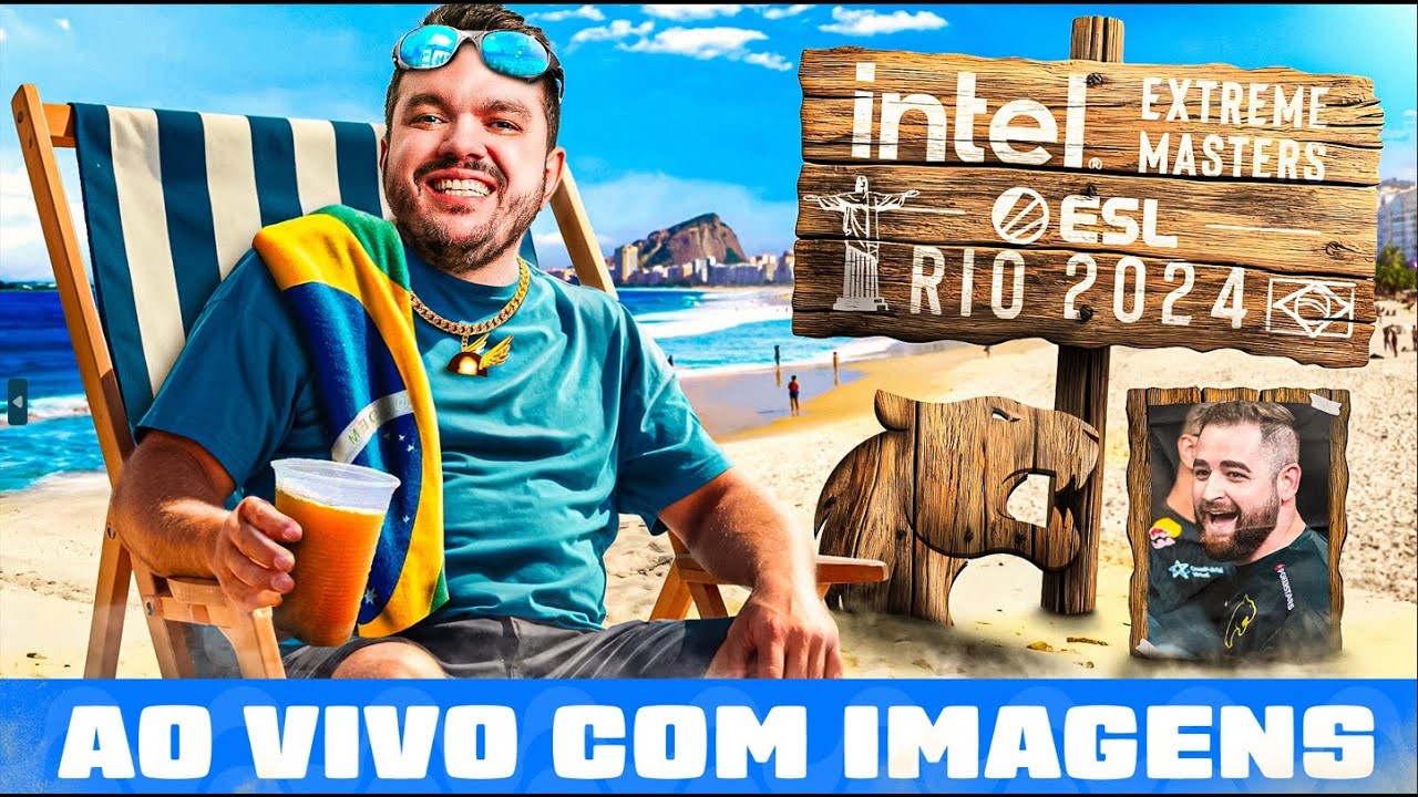 IEM Rio 2024 Dia 3 Furia vs NAVI - COM Gaules AO VIVO COM IMAGENS!