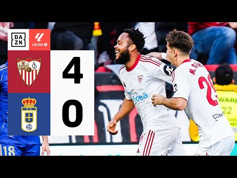 Sevilla FC vs Real Oviedo (4-0) | Resumen y goles | Highlights LALIGA EA SPORTS
