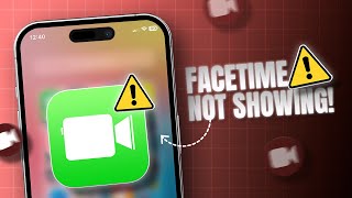 How To Fix Facetime App Not Showing on iPhone Home Screen | FaceTime App Missing on iOS 18