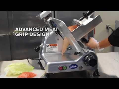Globe G10 G-Series 10" Medium-Duty Manual Meat Slicer, Belt-Driven, 1/3 HP 6 image