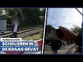 Wangedrag bij beruchte overweg gefilmd: 'Blijf staan!'