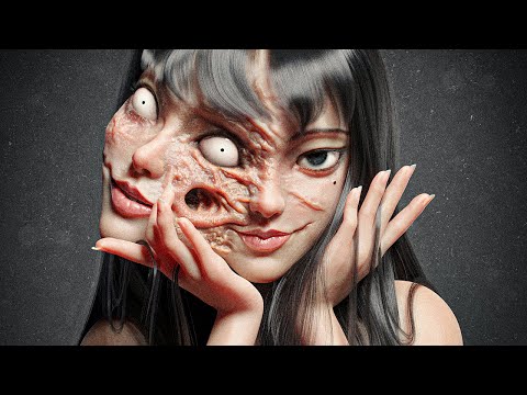 THIS JAPANESE HORROR GAME IS PURE CINEMA - Junji Ito Maniac An Infinite Gaol (ALL ENDINGS)