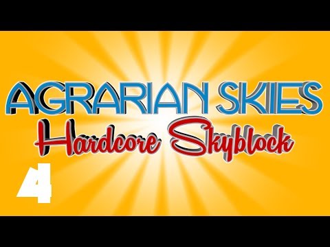 FTB Agrarian Skies #4 Manual Cobble Gen! (Minecraft Modded Skyblock)