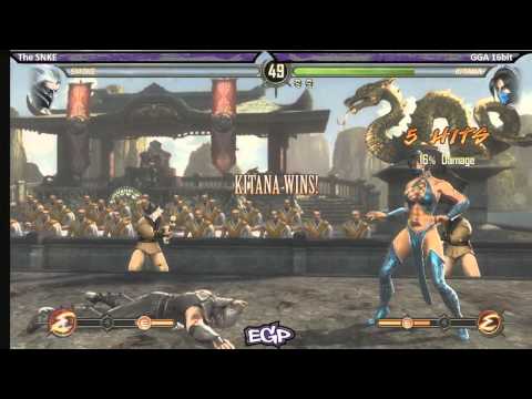 MK9 - SCR 2013 - GGA 16 Bit (Kitana) vs The_SNKE (Smoke) - Exhibition Match