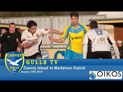 Canvey Island 1-2 Maidstone United - 10 January 2015