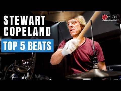 Top 5 Stewart Copeland Drum Beats Every Drummer Should Know | Stephen Taylor Drum Lesson