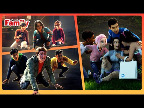 The Camp Fam’s Best Moments ❤️ Jurassic World: Camp Cretaceous & Chaos Theory | Netflix Family