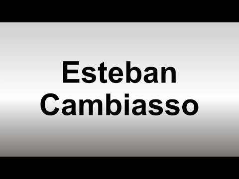 How to Pronounce Esteban Cambiasso