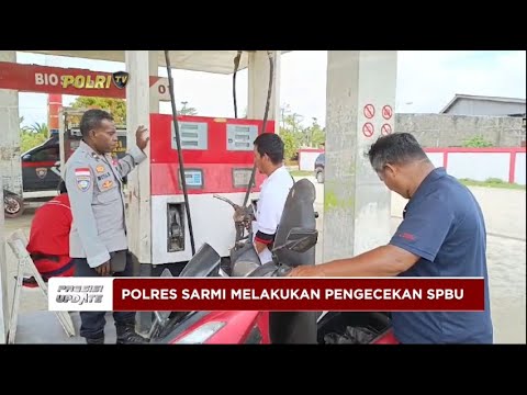 PRESISI UPDATE : POLRES SARMI MELAKUKAN PENGECEKAN SPBU 02/04/2024 20.00