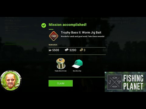 Fishing Planet, Trophy Bass II : Worm Jig Bait