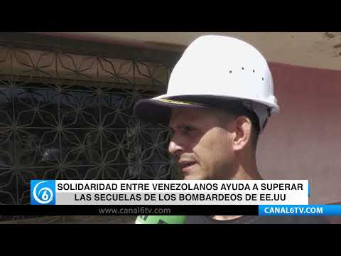 Video: Solidaridad entre venezolanos ayuda a superar las secuelas de los bombardeos de EEUU