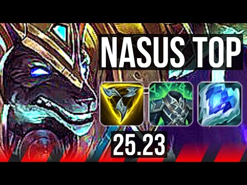 NASUS vs TAHM KENCH (TOP) | KR Master | 25.23