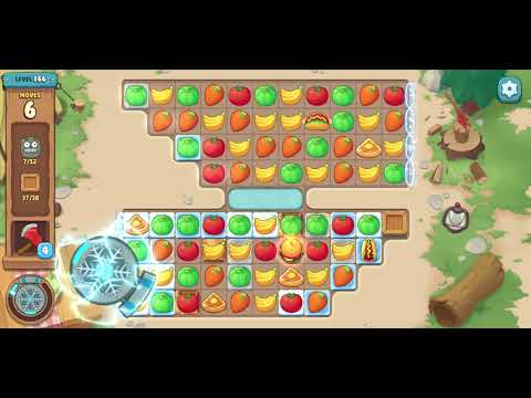 We Bare Bears Match3 Repairs Level 166 - No Boosters