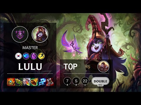 Lulu Top vs Jayce - KR Master Patch 11.16