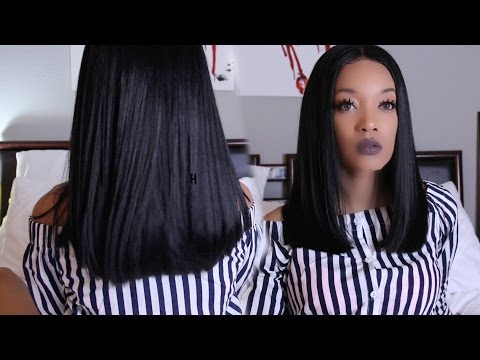 TUTORIAL | How to Cut A Blunt Long Bob | Her Hair...