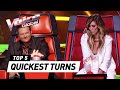 The QUICKEST COACH TURNS of 'The Voice ...