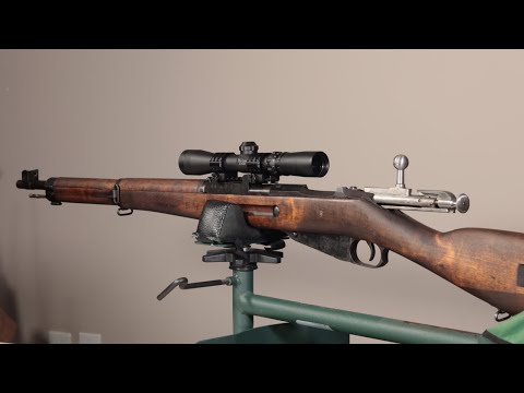 BadAce Finnish Mosin Nagant M39 NDT (No Drill-Tap) scope mount and accuracy video at 100 yards