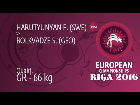 Qual. GR - 66 kg: S. BOLKVADZE (GEO) df. F. HARUTYUNYAN (SWE), 4-1