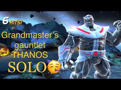 Nameless THANOS SOLO Grandmasters gauntlet🤩🥳🥳🥳
