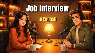 First Job Interview in English | Easy English Conversation Practice