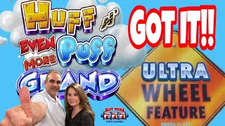 BIG WIN on HUFF N' EVEN MORE PUFF GRAND HITTING THE MANSIONS & ULTRA SPINS FEATURES at COUSHATTA