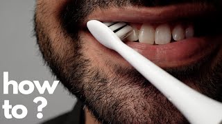 How To Brush your Teeth with an Electric Toothbrush the RIGHT way !