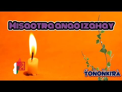 Misaotra anao izahay | Saholimalala | Nali | Hira Fiderana | Tononkira