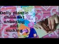 Dolly Plastic Slime Art And Unboxing As Well As Making Process
