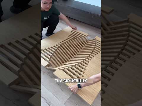 DIY Transforming Coffee Table #shorts