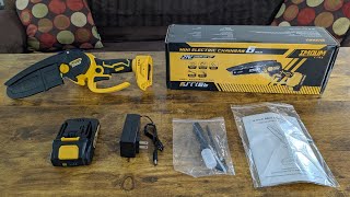 IMOUMLIVE 6-Inch Cordless Mini Chainsaw Review