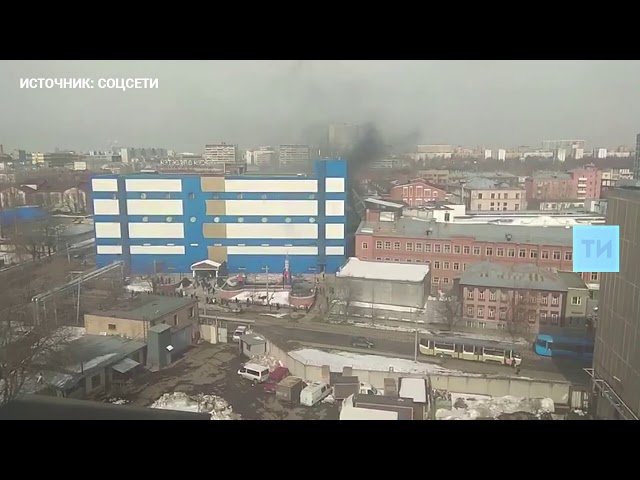 В Москве загорелся детский ТЦ «Персей»+[ВИДЕО]