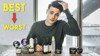 Mens Hairstyling Into 2019 | BEST and WORST Hair Products
