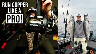 How to Set Up Copper Line for SALMON on the Great Lakes (Step-by-Step)