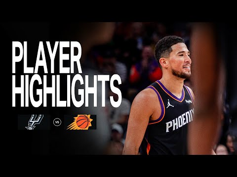 Devin Booker with 28 PTS, 13 AST and second double-double of the year vs San Antonio | Phoenix Suns