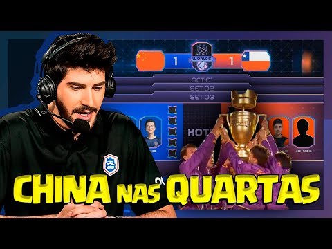 LCIOP GARANTE A CHINA NAS QUARTAS DO MUNDIAL DE CLASH ROYALE!