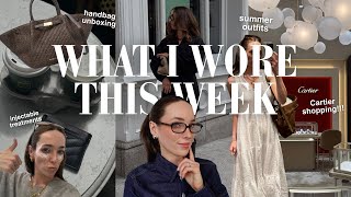 WHAT I WORE & BOUGHT THIS WEEK | new handbag unboxing, affordable clothing haul, easy summer outfits