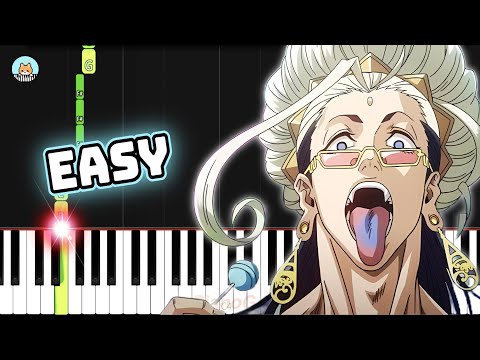 Record of Ragnarok Season 2 OP - "Rude Loose Dance" - EASY Piano Tutorial & Sheet Music