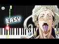 Record Of Ragnarok Season 2 OP Rude Loose Dance EASY Piano Tutorial Sheet Music